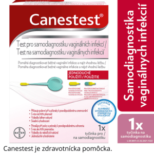 CANESTEST test na samodiagnostiku vaginalnych infekcii 1 kus
