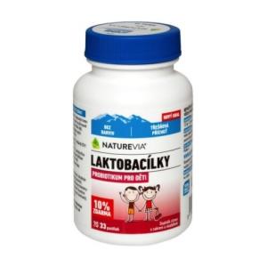NATUREVIA Laktobacilky kids 33 ks