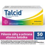 TALCID 500 mg 50 žuvacích tabliet