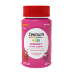 CENTRUM Kids gummies malina a jahoda multivitamín pre deti 60 želé