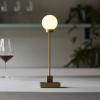 Northern Stolová LED lampa Snowball mosadz 2700 K