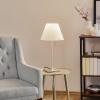 Luceplan Costanzina stolová lampa hliník, biela