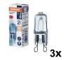 Osram SADA 3x žiaroviek do rúry HALOPIN G9/40W/230V 2700K - Osram