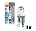 Osram SADA 3x žiaroviek do rúry HALOPIN G9/40W/230V 2700K - Osram