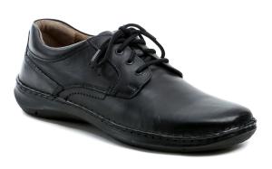 Josef Seibel 44906 čierne pánske nadmerné poltopánky EUR 47