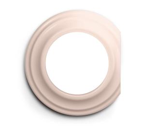 lap lap - Retro rámček krajový staroružová