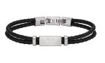 Emporio Armani Módny kožený náramok EGS3122040