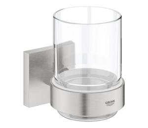 GROHE GROHE 41097DC0 - Sklenička s držiakom START CUBE, nerez
