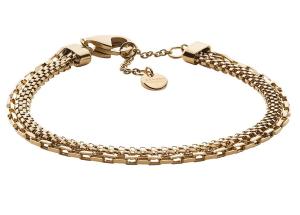 Skagen Dvojitý pozlátený náramok pre ženy Merete SKJ1861710