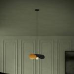 EGLO Stars Of Light závesné svietidlo Saceda L. 53cm čierna/zlatá