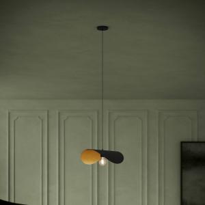 EGLO Stars Of Light závesné svietidlo Saceda L. 53cm čierna/zlatá