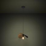 EGLO Stars Of Light závesné svietidlo Saceda L. 41cm čierna/zlatá