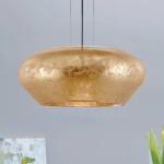 EGLO Stars Of Light závesné svietidlo Priorat, sklo, zlatá farba