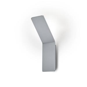 Nástenné svietidlo Ava LED, matný nikel, hliník, 1 svetlo