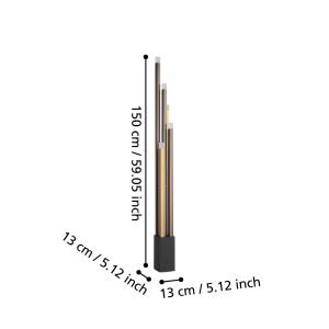 EGLO Stars Of Light LED stojacia lampa Estanterios, 5-pl.