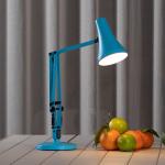 Anglepoise Stolová LED lampa 90 MINI MINI VIVID, tyrkysovo modrá USB