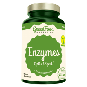 GREENFOOD Enzýmy opti 7 digest 90 kapsúl