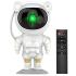 Livefy Astronaut projektor nočnej oblohy, biely