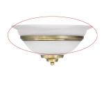 Globo Globo - Náhradné sklo pre nástenné svietidlo TOLEDO E27