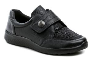 Comfortabel 940503-01 čierne dámske zdravotné topánky šírka K EUR 41