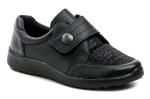 Comfortabel 940503-01 čierne dámske zdravotné topánky šírka K EUR 42