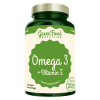 GREENFOOD Omega 3 + vitamín E 120 kapsúl