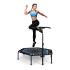 KLARFIT Jumpanatic Pro, fitnes trampolína, 50"/127 cm Ø, tyč s rukoväťou, modrá