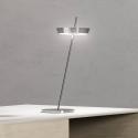 LED stolová lampa Mahina chrómová výška 36 cm kov CCT