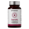OPTAMINS Kvercetín + vitamín C + selén 60 kapsúl