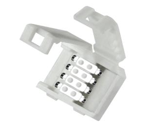 Konektor pre 4-pinový RGB LED pás, 10 mm