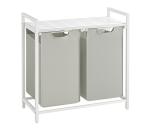 Kôš na prádlo REX biely