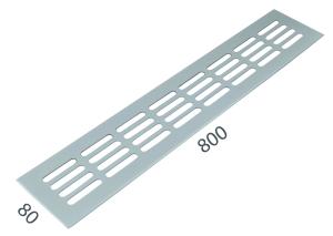 MPK - Vetracia mriežka 80 x 800 mm 80 mm, 800 mm