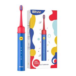 Bitvae K7S detská sonická zubná kefka, modrá