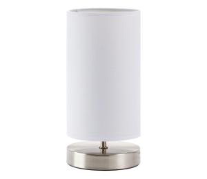Brilliant Brilliant - Stolná lampa CLARIE 1xE14/40W/230V matný chróm/biela