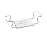 Wenko WENKO 17930100-Sedátko do vane SECURA 26x18 cm biela/strieborná