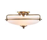 Elstead Quoizel QZ-GRIFFIN-F-WS - Stropné svietidlo GRIFFIN 3xE27/60W/230V bronzové