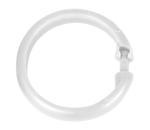 Wenko WENKO 19194100 - Krúžky na sprchový záves LYGE 6x6 cm biele