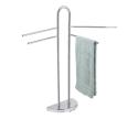 Wenko WENKO 16610100 - Stojan na uteráky COSENZA 33x93,5 cm lesklý chróm