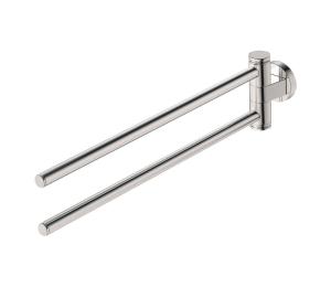 Duravit Duravit 99221000 - Nástenný vešiak na uteráky D-CODE 44,7 cm lesklý chróm