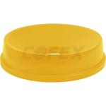 Pokrievka s otvorom pre kontajner 120 litrov - žltá