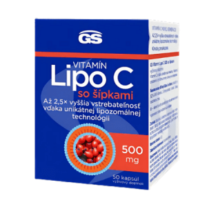 GS Vitamín lipo C 500 mg so šípkami 50 kapsúl