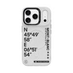 Puzdro Benks Dynamic Summit Magsafe iPhone 17 Pro, vzor Mount Blanc - biele