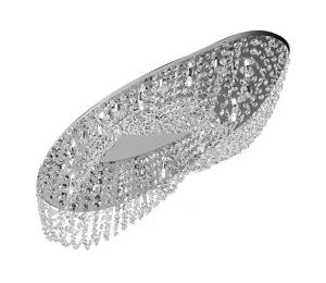 Prezent  - ELIPTHON Stropné prisadené svietidlo 10xG9/33W/230V