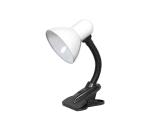 Top Light - Lampa s klipom 1xE27/60W/230V biela 630 B