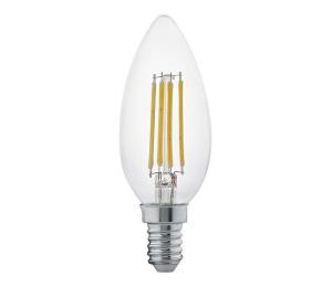 LED žiarovka FILAMENT CLEAR E14/4W/230V - Eglo 11496 11496
