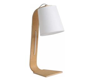 Lucide 06502/81/31 - Stolná lampa NORDIC 1xE14/40W/230V biela 06502/81/31