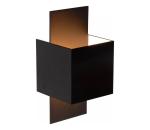 Lucide 23208/31/30 - Nástenné svietidlo CUBO 1xG9/40W/230V čierne 23208/31/30