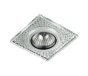 LUXERA  - Podhľadové svietidlo ELEGANT GLASS FIX GU10/50W/230V