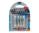 Ansmann 07521 Micro AAA - 4ks nabíjacia batéria AAA NiMH1,2V/1050mAh 07521