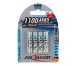Ansmann 07521 Micro AAA - 4ks nabíjacia batéria AAA NiMH1,2V/1050mAh 07521